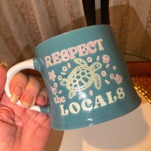 Respect Locals Turtle Coffee Cup/Mug by Global Design Connections